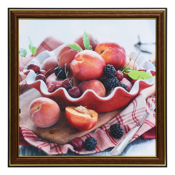 Картина "Натюрморт с фруктами" 25х25 см
Картина "Натюрморт с фруктами" 25х25 см