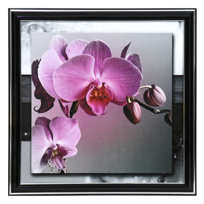 Картина "Ветка орхидеи" 25х25(28х28) см
Картина "Ветка орхидеи" 25х25(28х28) см