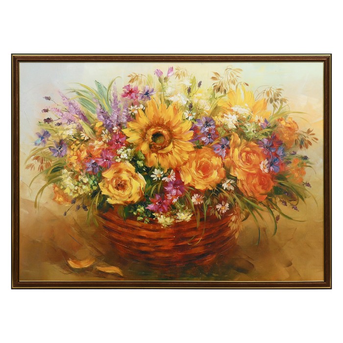 Картина "Букет" 50х70(53х73) см
Картина "Букет" 50х70(53х73) см