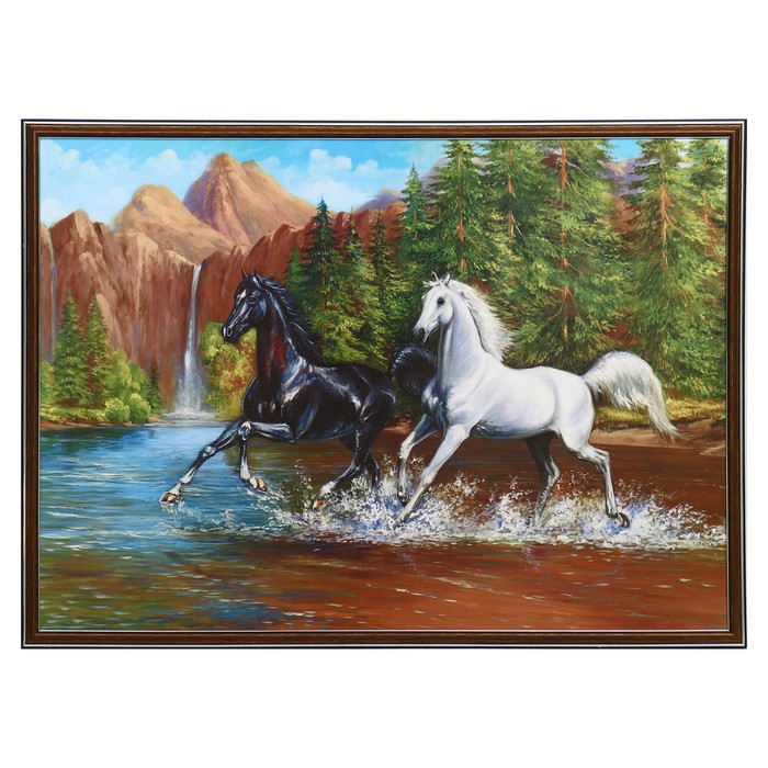 Картина "Скачки" 50х70(53х73) см
Картина "Скачки" 50х70(53х73) см
