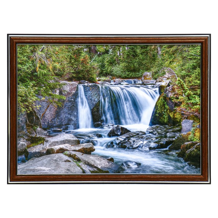 Картина "Лесной водопад" 25 х 35(28х38) см
Картина "Лесной водопад" 25 х 35(28х38) см