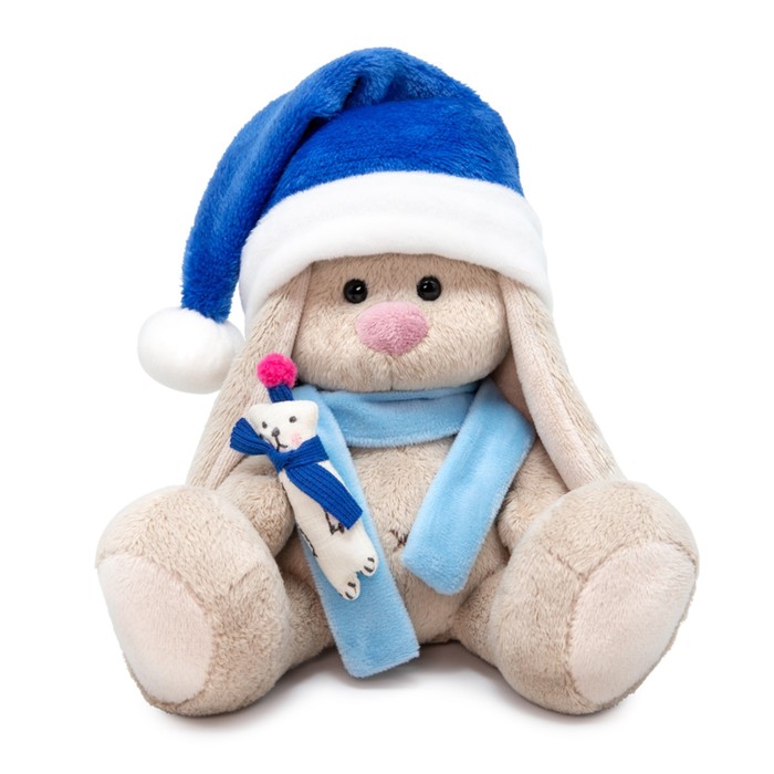 Мягкая игрушка «Зайка Ми в синем колпачке», 15 см 
Мягкая игрушка «Зайка Ми в синем колпачке», 15 см