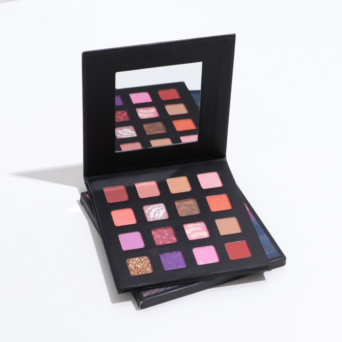 Палетка теней для век, 16 цветов
Палетка теней для век, 16 цветов