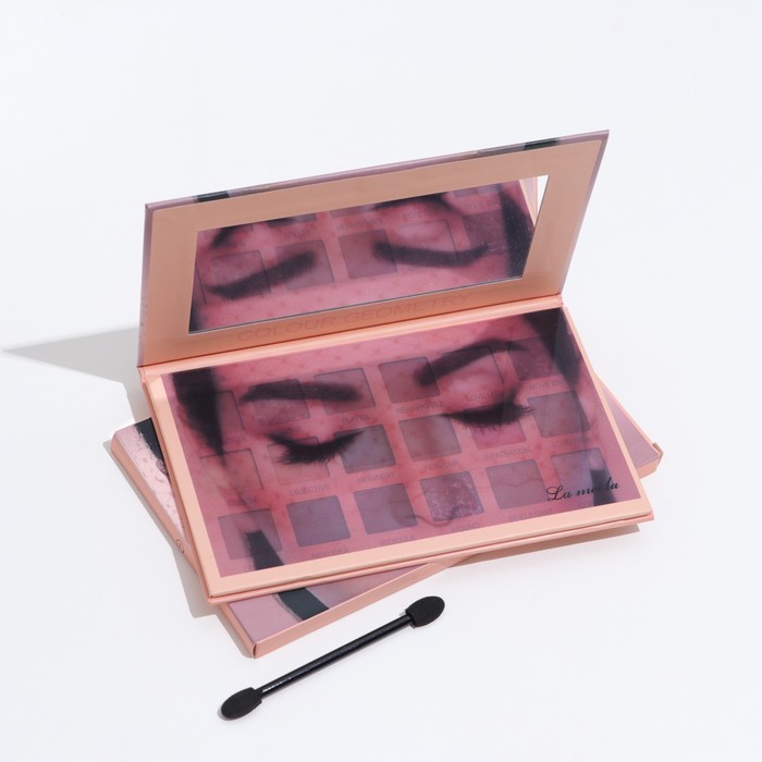 Профессиональная палетка водостойких теней для век, 18 цветов, №2 
Профессиональная палетка водостойких теней для век, 18 цветов, №2