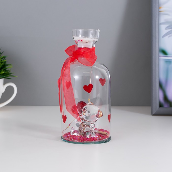 Ночник "Мишка с сердцем" LED от батареек LR44 6,5х6,5х13 см
Ночник "Мишка с сердцем" LED от батареек LR44 6,5х6,5х13 см