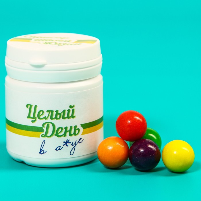 Жевательная резинка «Всякий день» в банке, 40 г.
Жевательная резинка «Всякий день» в банке, 40 г.