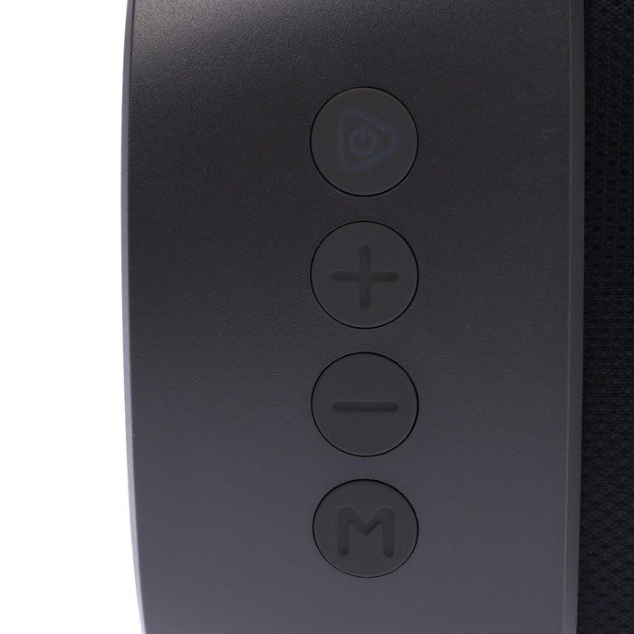 Портативная колонка Perfeo BOOMER, FM, MP3, microSD, USB, AUX, 26 Вт, 3600 мАч, черная
Портативная колонка Perfeo BOOMER, FM, MP3, microSD, USB, AUX, 26 Вт, 3600 мАч, черная