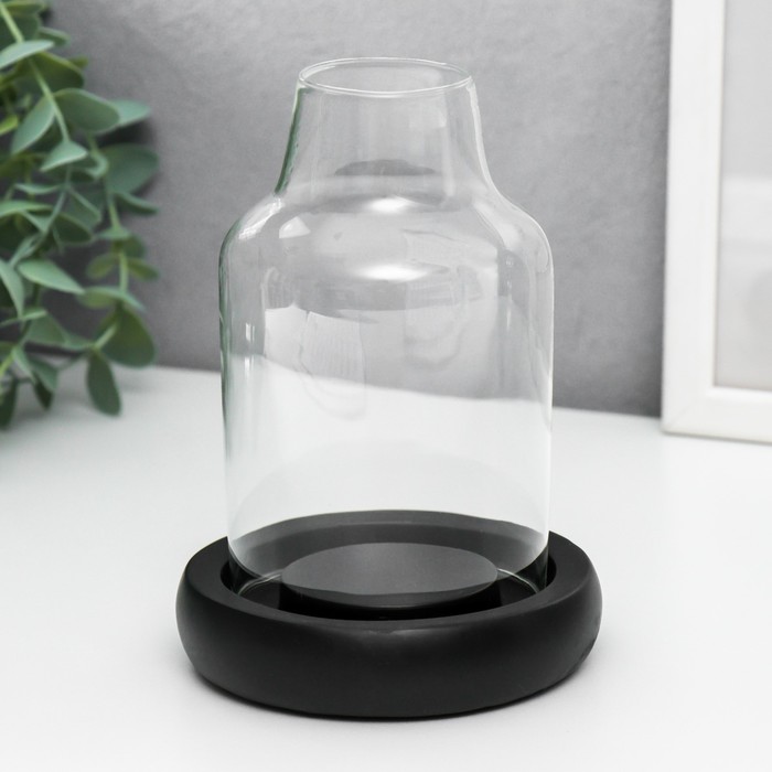 Подсвечник дерево, стекло на 1 свечу "Бутыль" 14,5х10,7х10,7 см
Подсвечник дерево, стекло на 1 свечу "Бутыль" 14,5х10,7х10,7 см