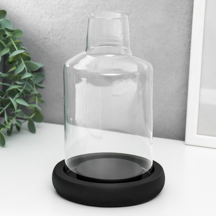 Подсвечник дерево, стекло на 1 свечу "Бутыль" 20х13х13 см
Подсвечник дерево, стекло на 1 свечу "Бутыль" 20х13х13 см