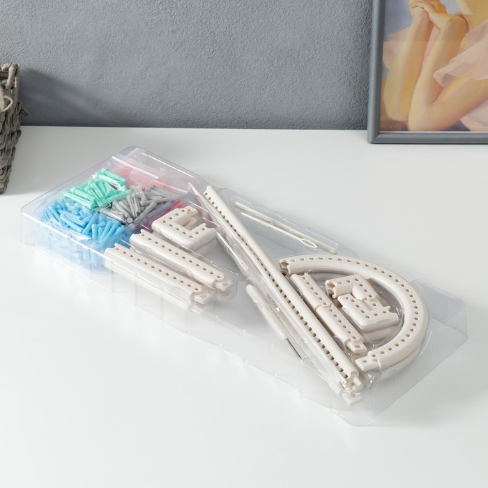 Многофункциональное устройство для вязания +2 иглы+крючок, набор
Многофункциональное устройство для вязания +2 иглы+крючок, набор