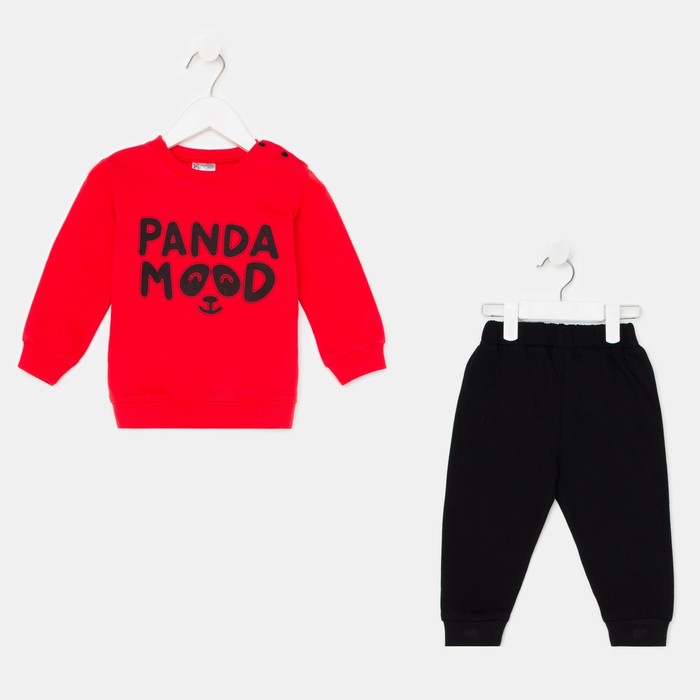 Комплект детский, цвет красный/чёрный, рост 68-74 см
Комплект детский, цвет красный/чёрный, рост 68-74 см