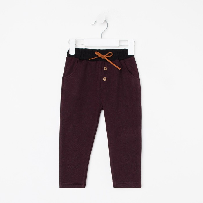 Брюки детские, цвет ,бордовый, рост 62-68 см
Брюки детские, цвет ,бордовый, рост 62-68 см