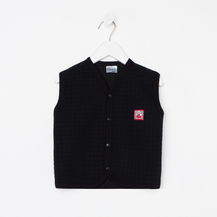 Жилет детский, цвет чёрный, рост 68-74 см
Жилет детский, цвет чёрный, рост 68-74 см