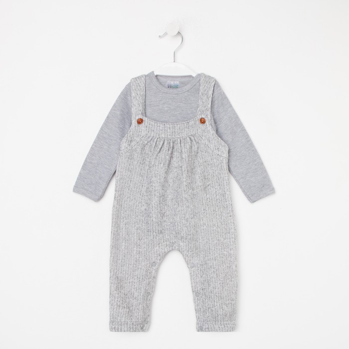 Комплект детский, цвет серый, рост 74-80 см
Комплект детский, цвет серый, рост 74-80 см