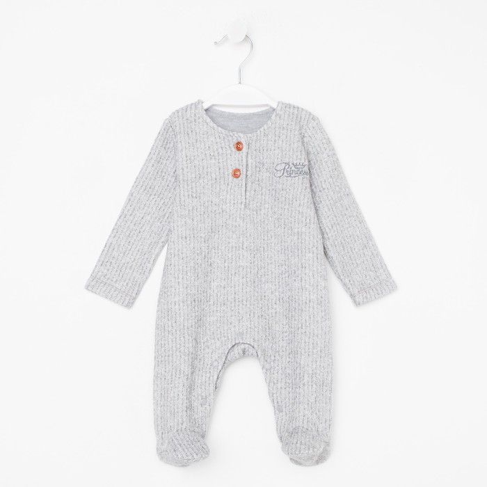 Комбинезон детский, цвет серый, рост 68-74 см 
Комбинезон детский, цвет серый, рост 68-74 см