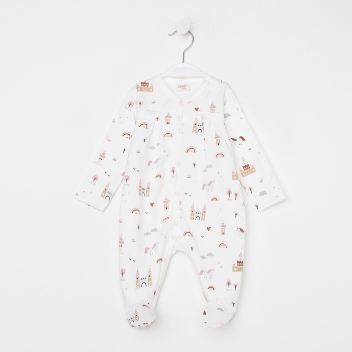 Комбинезон детский, цвет белый, рост 62-68 см
Комбинезон детский, цвет белый, рост 62-68 см