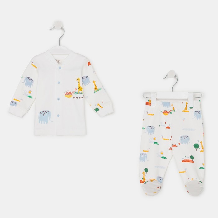 Комплект детский, цвет белый, рост 50-56 см
Комплект детский, цвет белый, рост 50-56 см