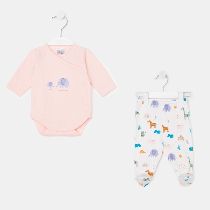 Комплект для девочки, цвет белый/розовый , рост 50 см
Комплект для девочки, цвет белый/розовый , рост 50 см