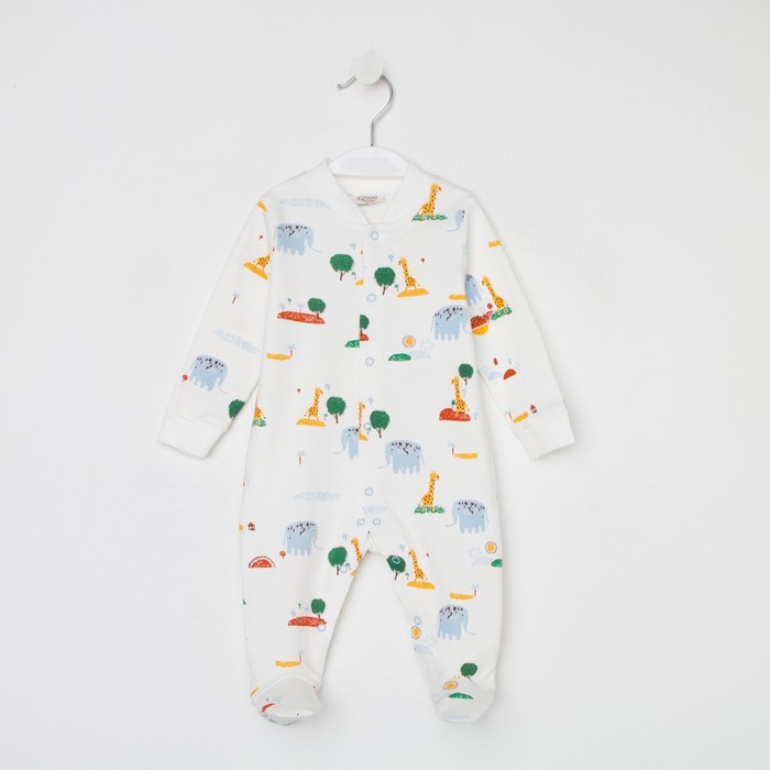 Комбинезон детский, цвет молочный, рост 68-74 см
Комбинезон детский, цвет молочный, рост 68-74 см