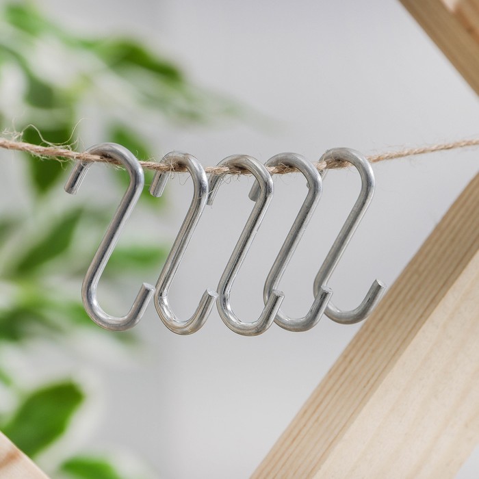 Набор крючков, 3,5 см, 5 шт, d=0,8 см
Набор крючков, 3,5 см, 5 шт, d=0,8 см