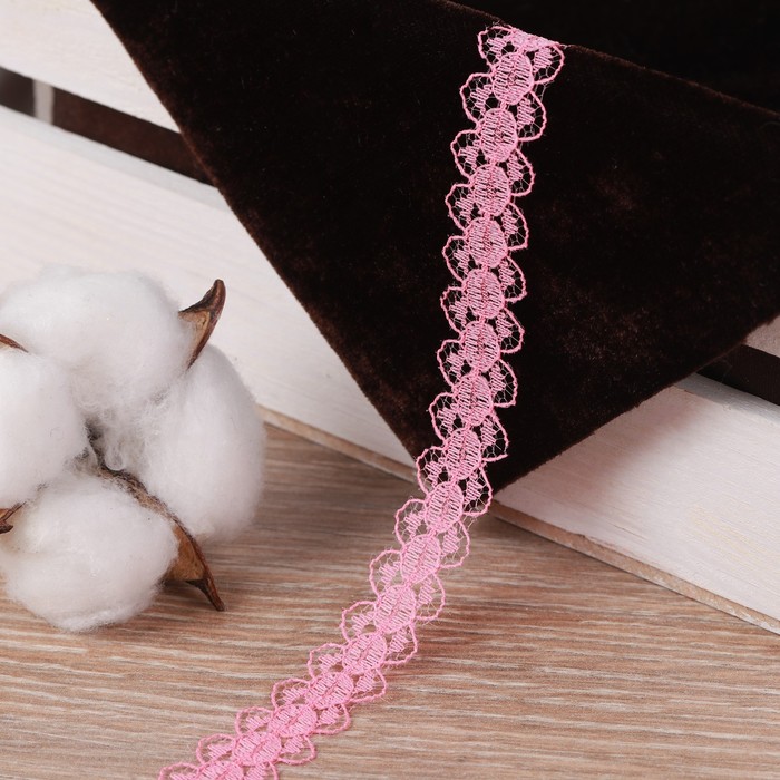 Кружево капроновое, 15 мм × 10 ± 1 м, цвет коралловый
Кружево капроновое, 15 мм × 10 ± 1 м, цвет коралловый