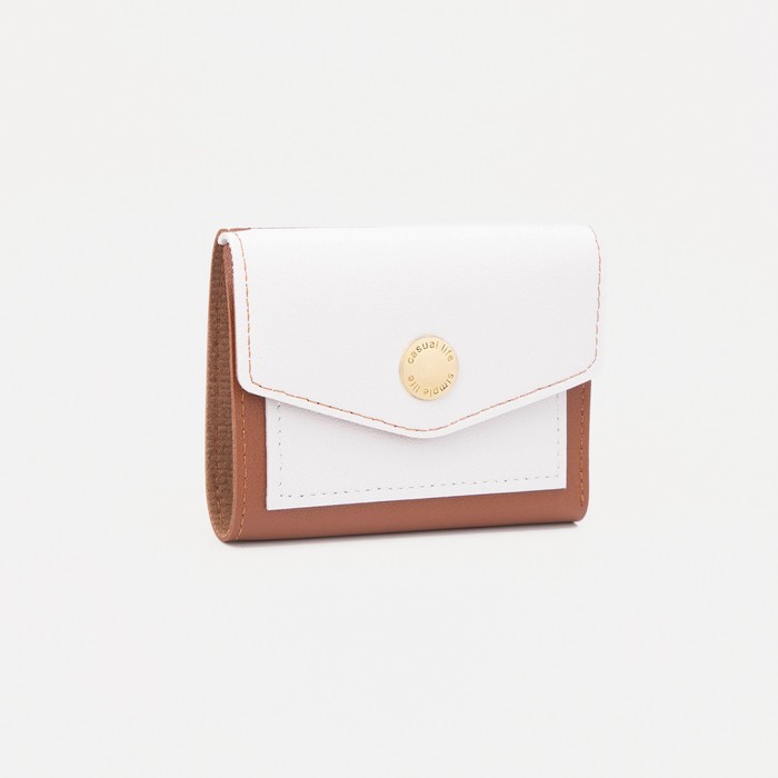 Кошелёк на клапане, цвет рыжий
Кошелёк на клапане, цвет рыжий