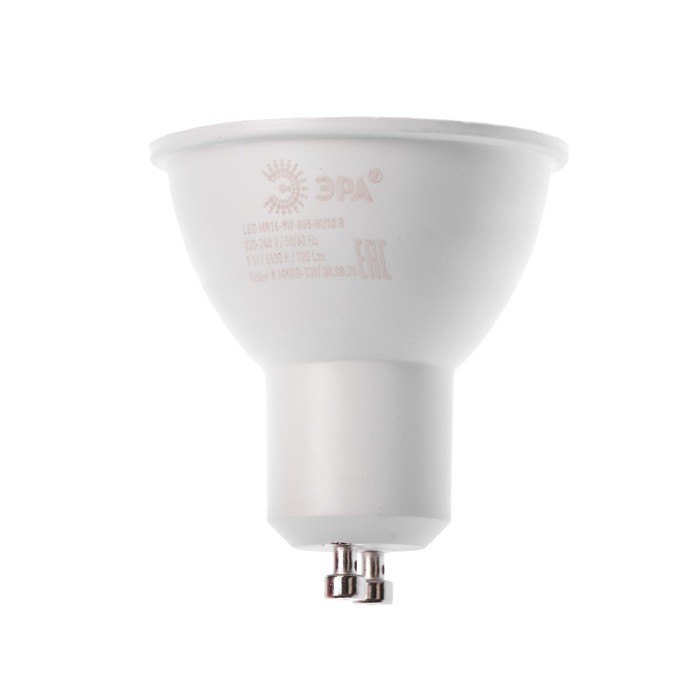 Лампа светодиодная ЭРА RED LINE ECO LED, GU10, 9 Вт, 6500 К, 720 Лм, софит, холодный дневной
Лампа светодиодная ЭРА RED LINE ECO LED, GU10, 9 Вт, 6500 К, 720 Лм, софит, холодный дневной