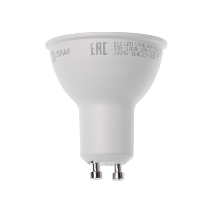 Лампа светодиодная ЭРА RED LINE ECO LED, GU10, 9 Вт, 2700 К, 720 Лм, софит, теплый белый
Лампа светодиодная ЭРА RED LINE ECO LED, GU10, 9 Вт, 2700 К, 720 Лм, софит, теплый белый