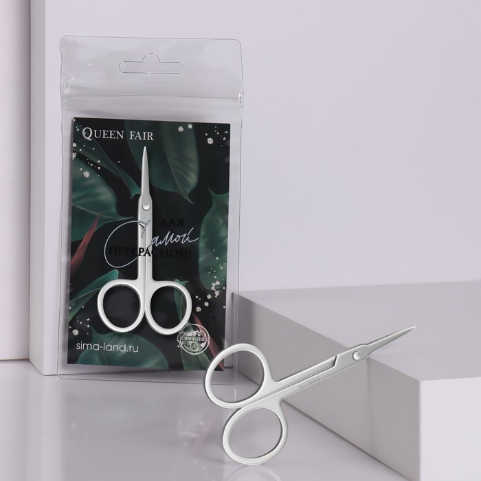 Ножницы маникюрные «Для самой прекрасной!», для кутикулы, прямые, узкие, 9 см, в PVC - чехле, цвет серебристый
Ножницы маникюрные «Для самой прекрасной!», для кутикулы, прямые, узкие, 9 см, в PVC - чехле, цвет серебристый