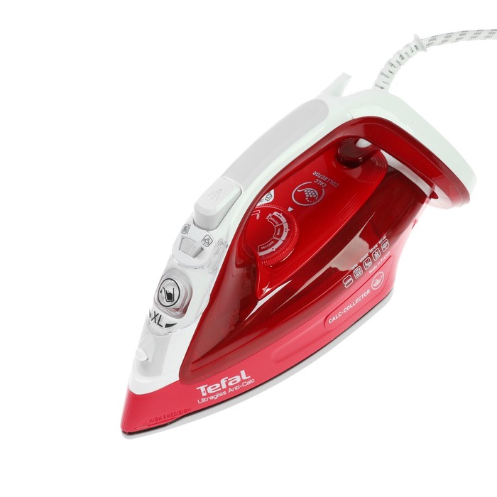 Утюг Tefal FV4996E0, 2600 Вт, металлокерамическая подошва, 45 г/мин, 270 мл, красный
Утюг Tefal FV4996E0, 2600 Вт, металлокерамическая подошва, 45 г/мин, 270 мл, красный