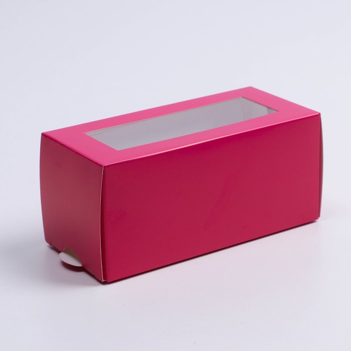 Коробка для макарун «Фуксия», 5.5 × 12 × 5.5 см
Коробка для макарун «Фуксия», 5.5 × 12 × 5.5 см