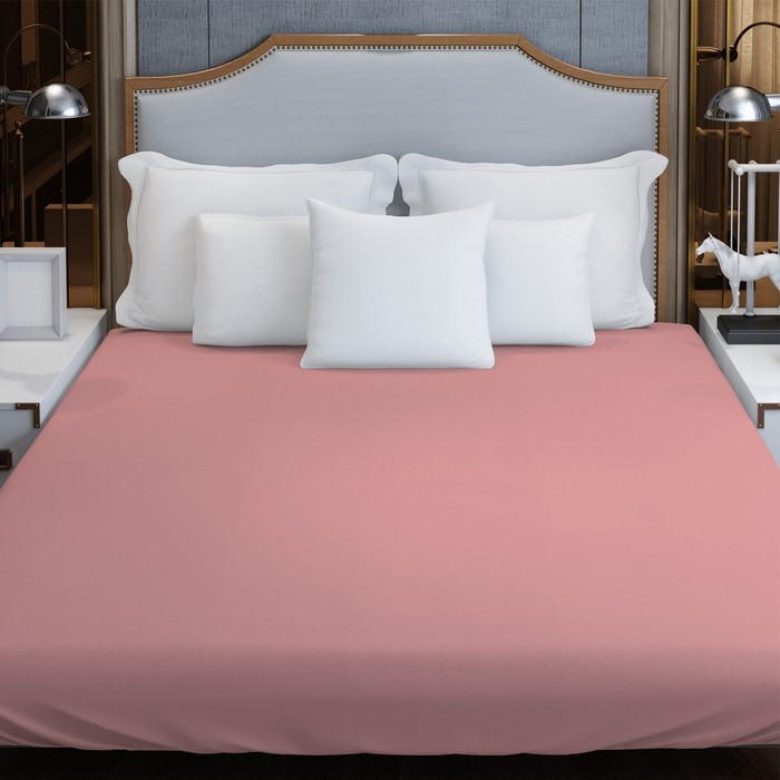 Трикотажная простынь на резинке 160х200х20см коралл кулирка, 120г/м хл100%
Трикотажная простынь на резинке 160х200х20см коралл кулирка, 120г/м хл100%