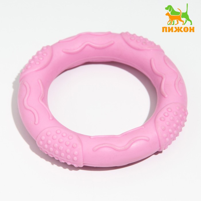 Игрушка жевательная "Волна", TPR, 7 х 1 см, розовая
Игрушка жевательная "Волна", TPR, 7 х 1 см, розовая