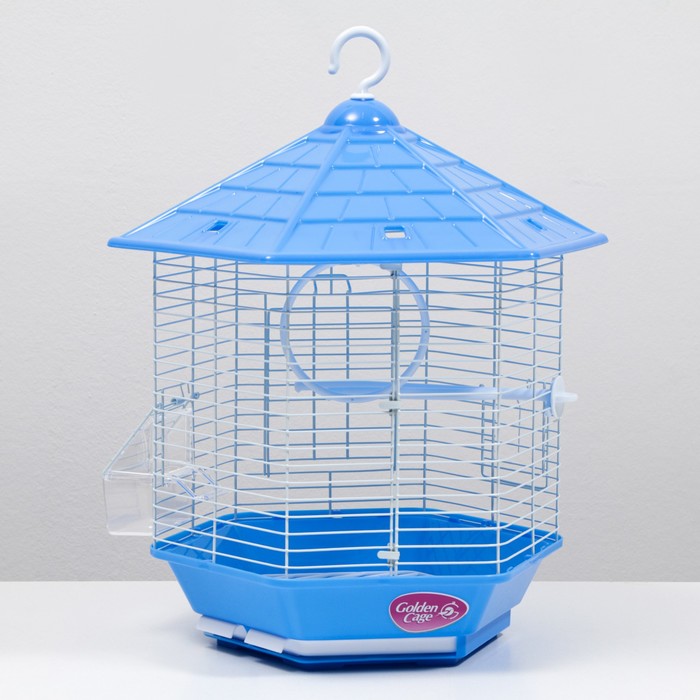 Клетка для птиц, 35 х 30 х 43 см, эмаль
Клетка для птиц, 35 х 30 х 43 см, эмаль