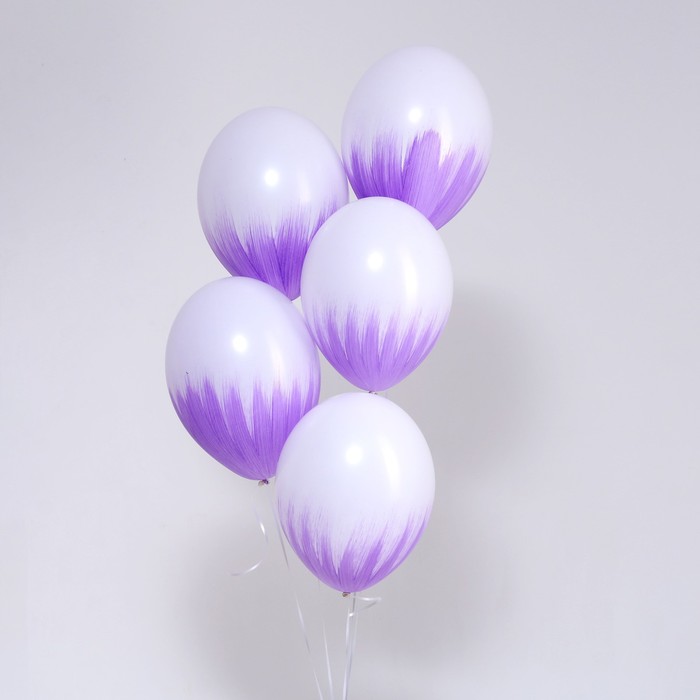 Шар латексный 14" «Браш», Belbal, пастель, фиолетовый, набор 5 шт.
Шар латексный 14" «Браш», Belbal, пастель, фиолетовый, набор 5 шт.