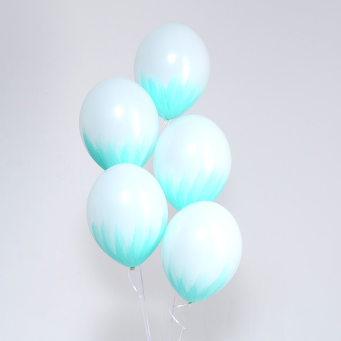 Шар латексный 14" «Браш», Belbal, пастель, бирюзовый, набор 5 шт.
Шар латексный 14" «Браш», Belbal, пастель, бирюзовый, набор 5 шт.