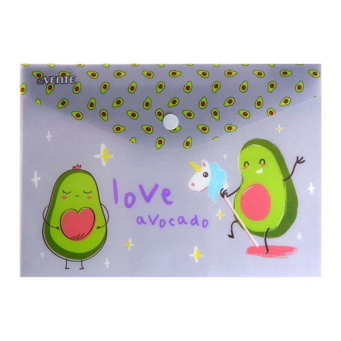 Папка-конверт на кнопке А5 deVENTE горизонтальная, 240 х 170 мм, 150 мкм, "Бабочки" фактура 
Папка-конверт на кнопке А5 deVENTE горизонтальная, 240 х 170 мм, 150 мкм, "Бабочки" фактура