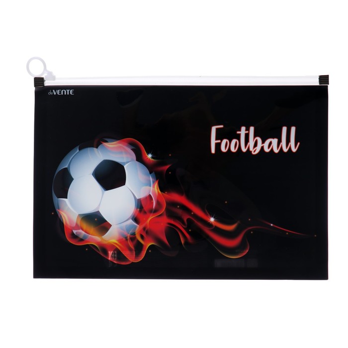 Папка-конверт на молнии ZIP А4 deVENTE 330 х 235 мм, 180 мкм, "Football"
Папка-конверт на молнии ZIP А4 deVENTE 330 х 235 мм, 180 мкм, "Football"