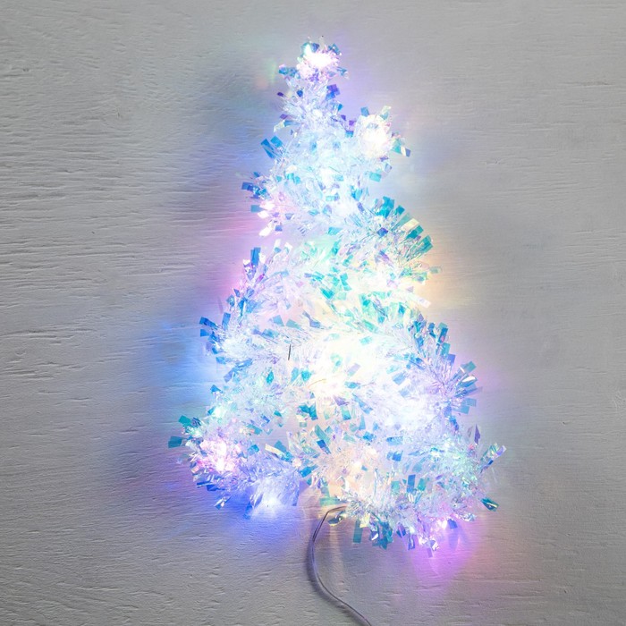 Гирлянда «Мишура» 1 м роса, IP20, перламутровая нить, 22 LED, 6 слоёв, d=5 см, свечение мульти, CR2032х2
Гирлянда «Мишура» 1 м роса, IP20, перламутровая нить, 22 LED, 6 слоёв, d=5 см, свечение мульти, CR2032х2