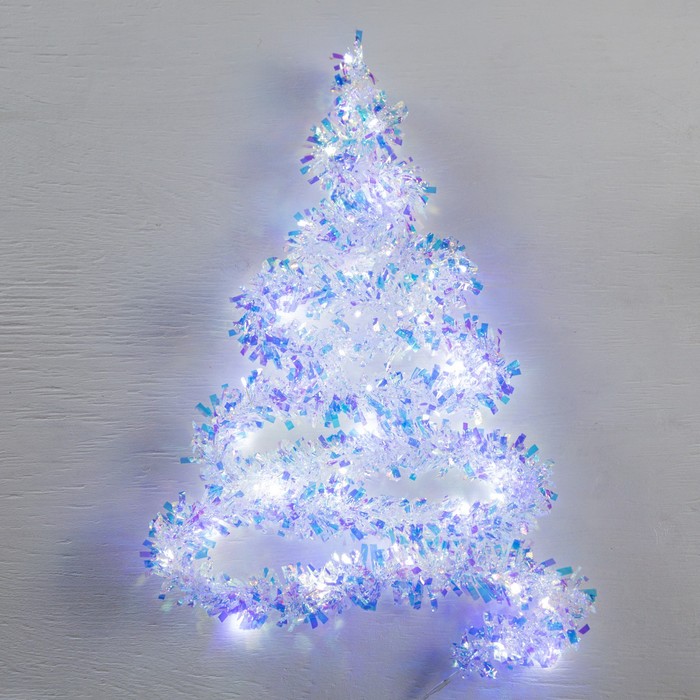 Гирлянда «Мишура» 2 м роса, IP20, перламутровая нить, 44 LED, 6 слоёв, d=5 см, свечение белое, ААх2
Гирлянда «Мишура» 2 м роса, IP20, перламутровая нить, 44 LED, 6 слоёв, d=5 см, свечение белое, ААх2