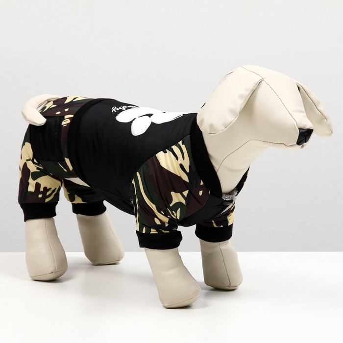 Комбинезон для собак на меховом подкладе, размер L (ДС 32, ОШ 30, ОГ 44 см)
Комбинезон для собак на меховом подкладе, размер L (ДС 32, ОШ 30, ОГ 44 см)