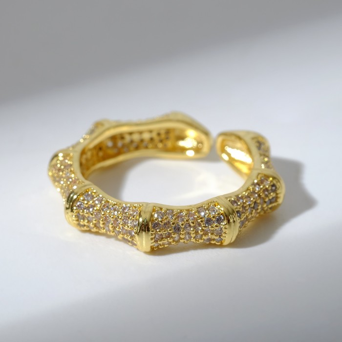 Кольцо "Классика" соединение, цвет белый в золоте, безразмерное
Кольцо "Классика" соединение, цвет белый в золоте, безразмерное