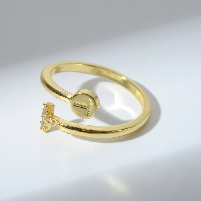 Кольцо "Гвоздь" тренд, цвет белый в золоте, безразмерное 
Кольцо "Гвоздь" тренд, цвет белый в золоте, безразмерное