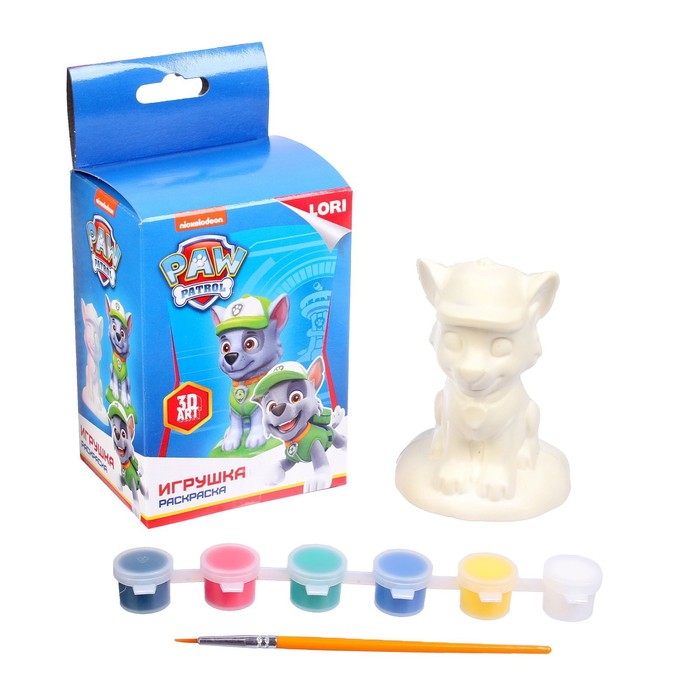 Игрушка-раскраска «Щенячий патруль» «Рокки» 
Игрушка-раскраска «Щенячий патруль» «Рокки»