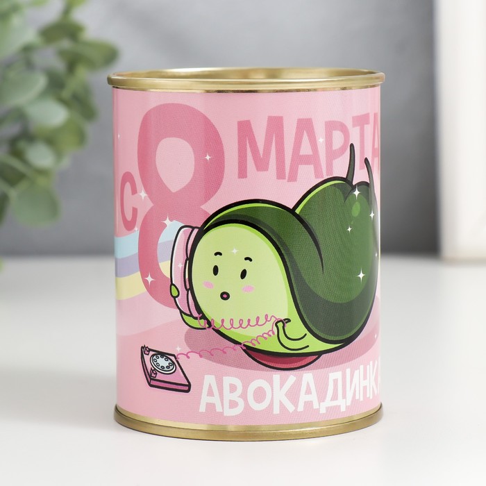 Сумка-шоппер в банке "Авокадинка, С 8 Марта"
Сумка-шоппер в банке "Авокадинка, С 8 Марта"