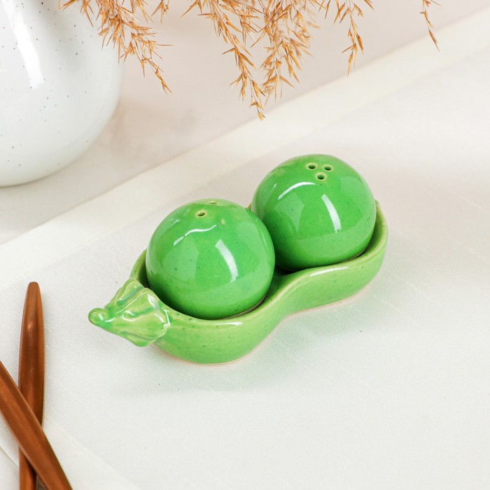 Набор для специй "Горох", зелёный, 3 предмета, 0.05 л
Набор для специй "Горох", зелёный, 3 предмета, 0.05 л