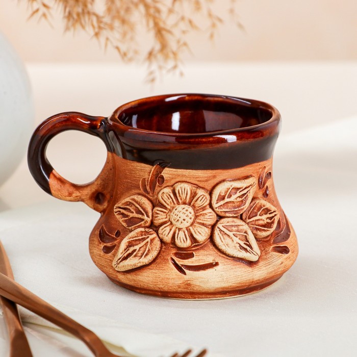 Кружка "Кофейная", лепка, керамика, 0.2 л
Кружка "Кофейная", лепка, керамика, 0.2 л