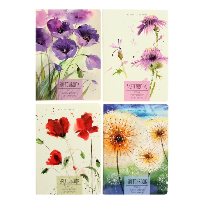Скетчбук А5 138 х 205 мм, 24 листа прошитых, Bruno Visconti, бежевый блок 160 г/м2, МИКС
Скетчбук А5 138 х 205 мм, 24 листа прошитых, Bruno Visconti, бежевый блок 160 г/м2, МИКС