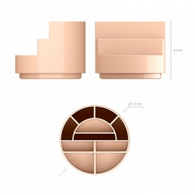 Подставка-органайзер ErichKrause Mini Burger Powder, без наполнения, вращающаяся, розовая
Подставка-органайзер ErichKrause Mini Burger Powder, без наполнения, вращающаяся, розовая