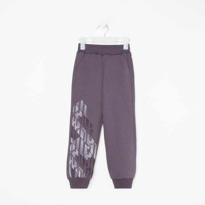 Брюки для мальчика, цвет серый, рост 98 
Брюки для мальчика, цвет серый, рост 98